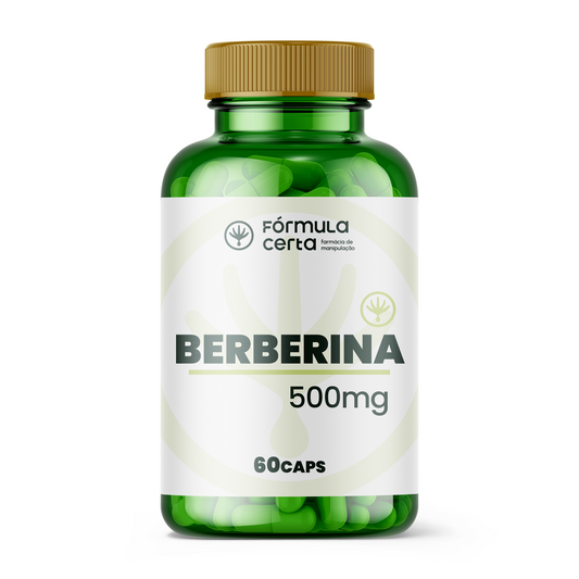 Berberina 500mg - 60 Cápsulas