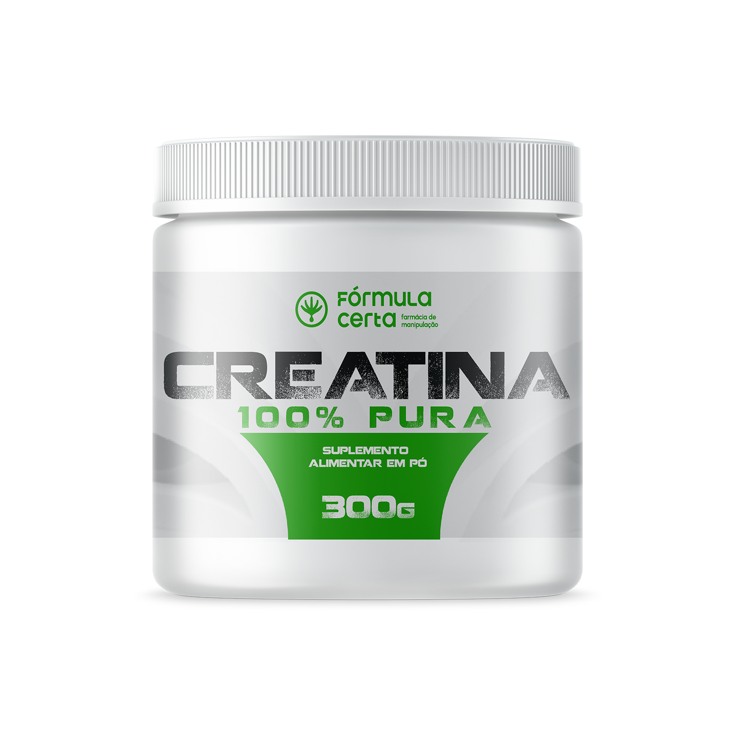 CREATINA 100% PURA - 300G (COM LAUDO)