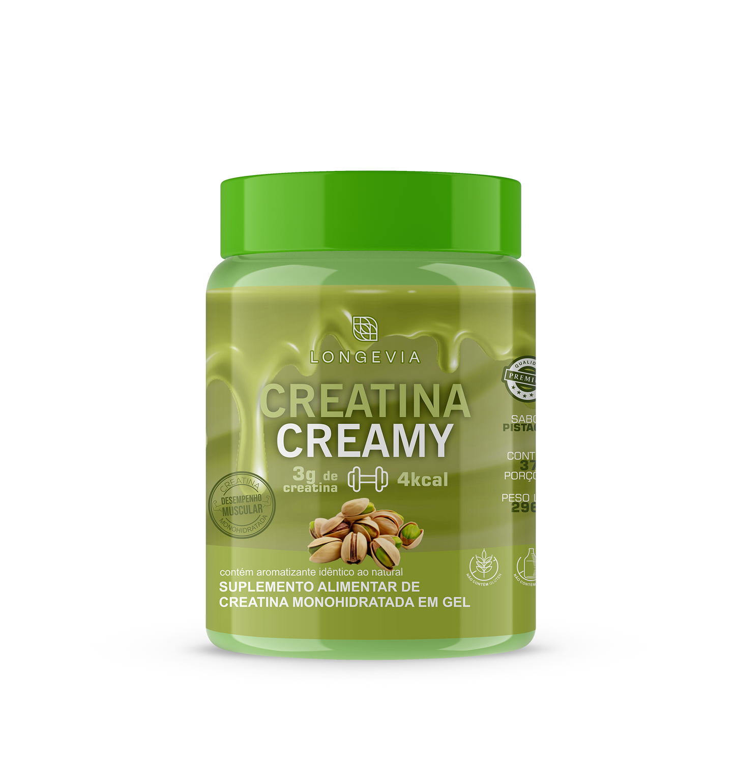Creatina Creamy – Sabor Pistache
