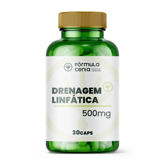 Drenagem Linfática em Cápsula  500 mg - 30 Doses