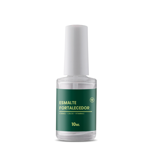 Esmalte Fortalecedor - Formol - Cálcio - Vitamina E - 8mL