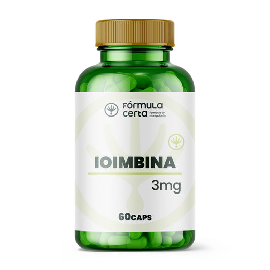 Ioimbina 3mg 60 Cápsulas