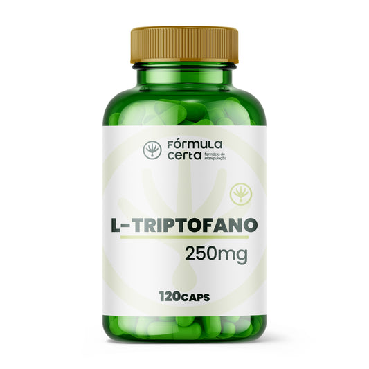 L-Triptofano 250mg 120 Cápsulas