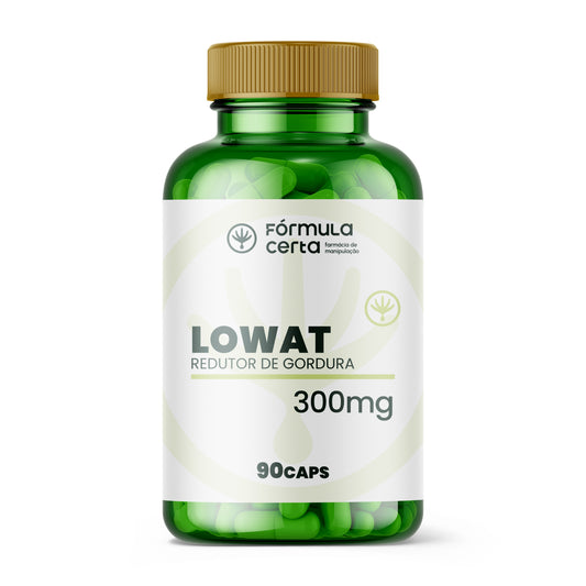 Lowat 300 mg - Redutor de Gordura em Cápsula Vegetal