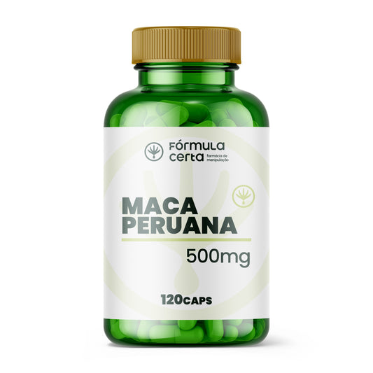 Maca Peruana 500mg 120 Cápsulas