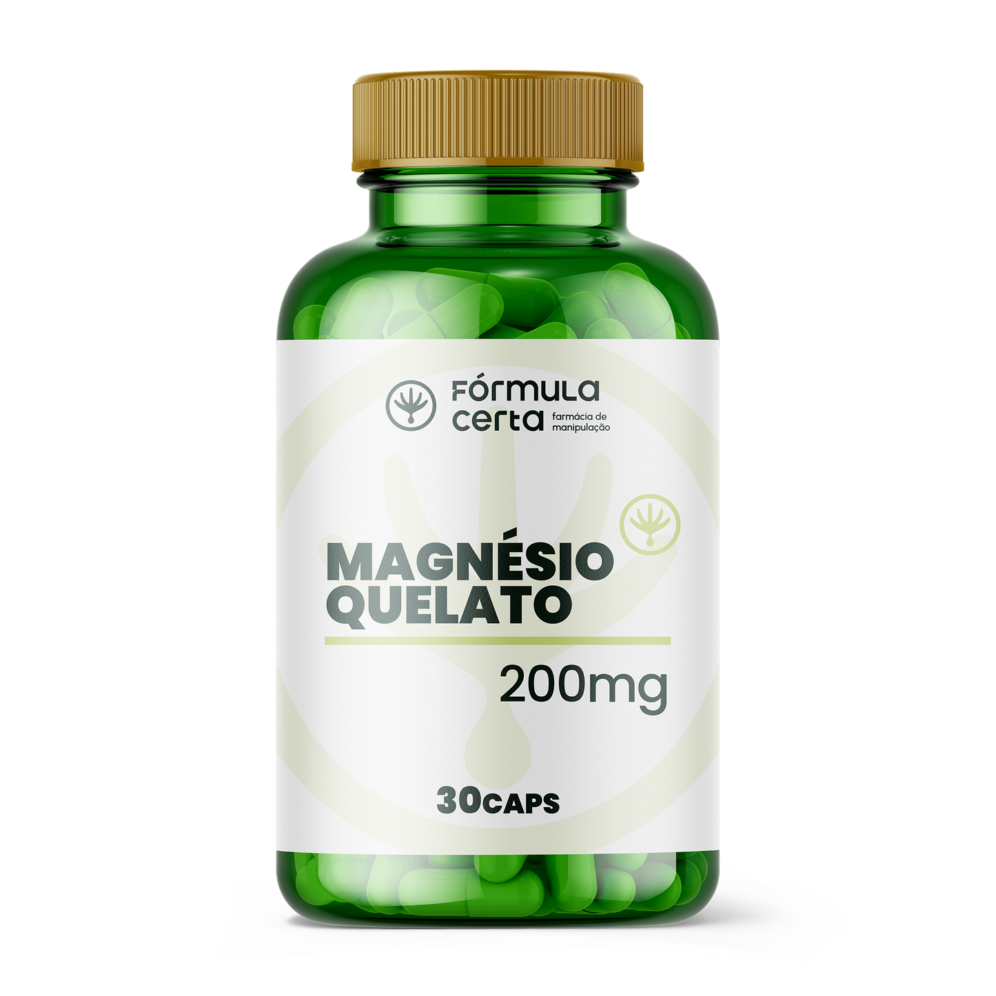 Magnésio Quelato 200mg 30 Cápsulas