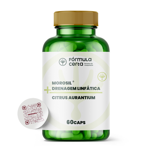 Morosil + Drenagem Linfática + Citrus Aurantium - 60 Doses
