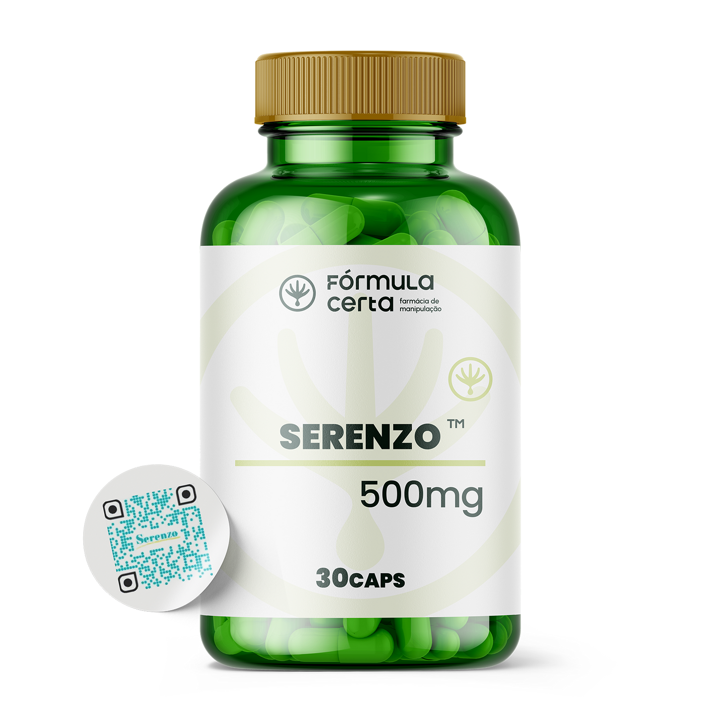 Serenzo 500mg - 30 Cápsulas