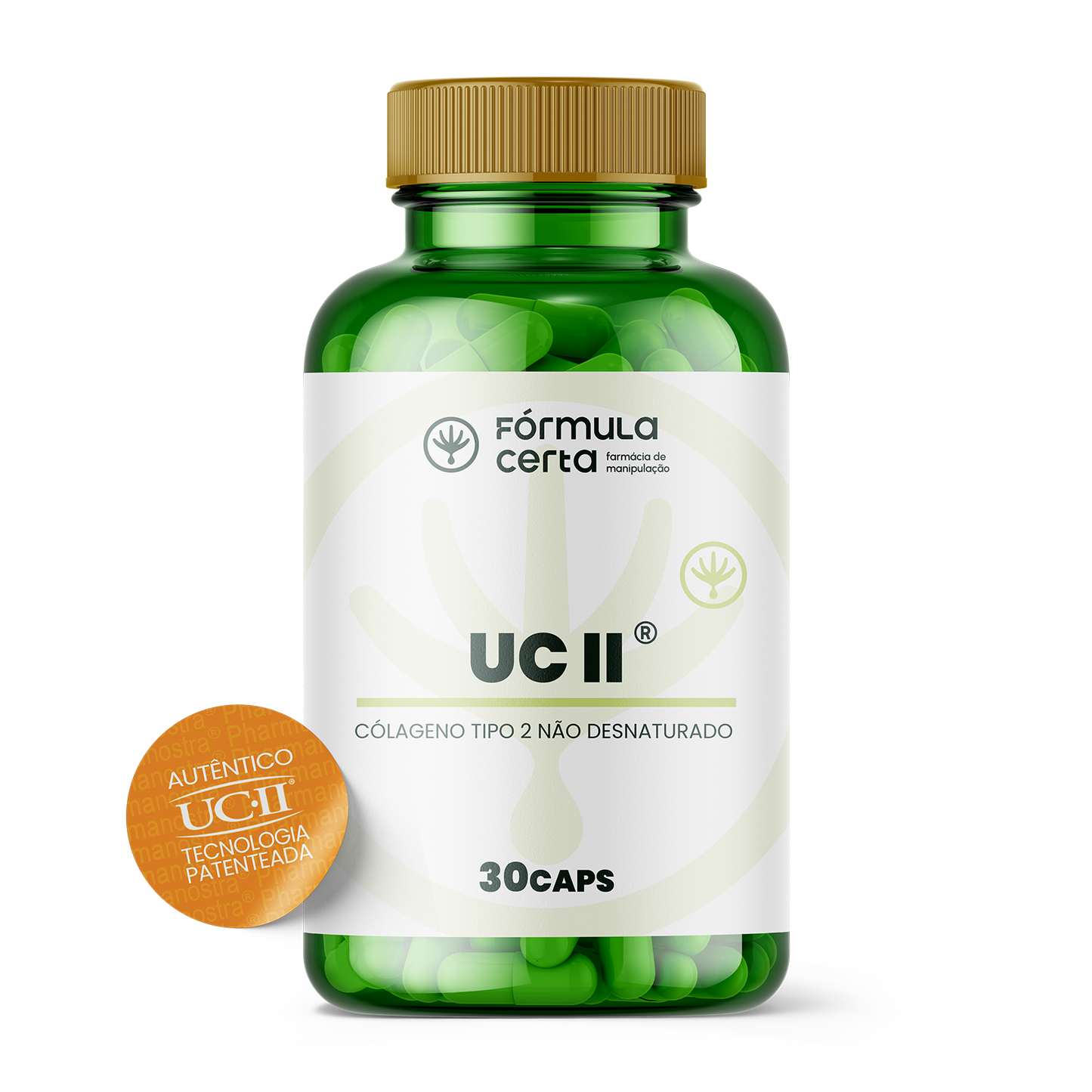 UC-II - Cólageno Tipo 2 Não Desnaturado - 30 Doses