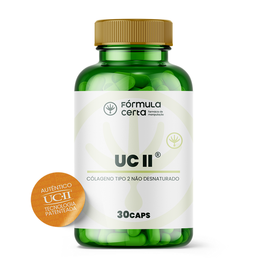 UC-II - Cólageno Tipo 2 Não Desnaturado - 30 Doses