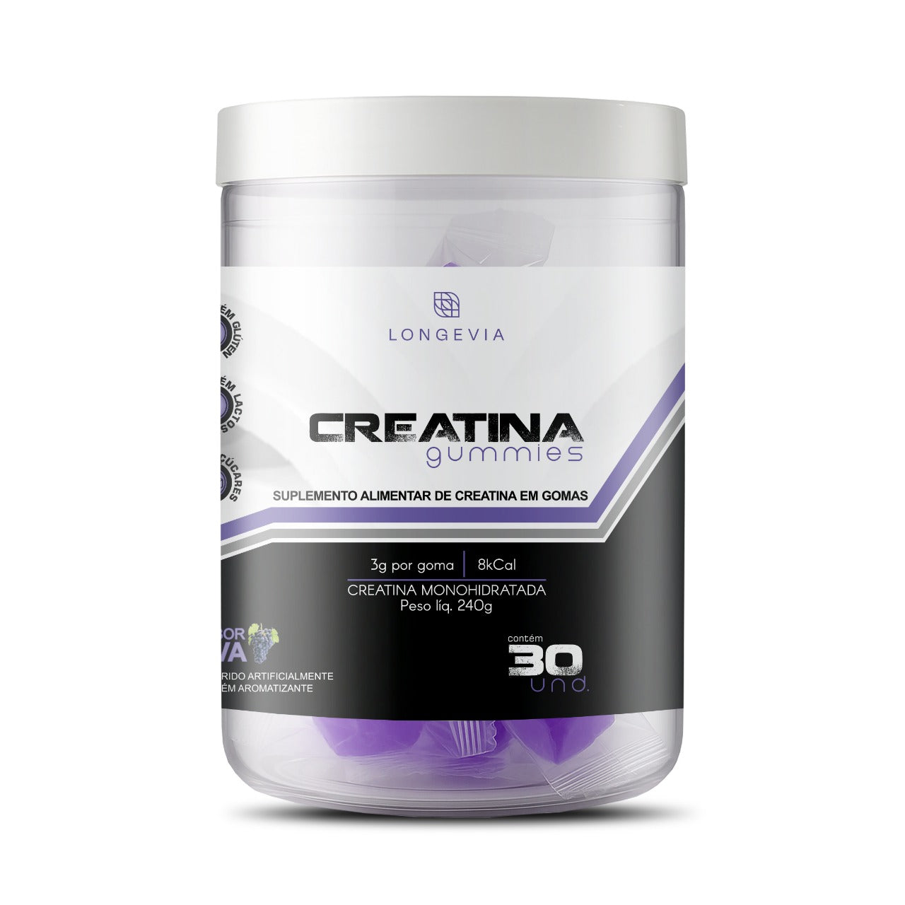 GUMMY CREATINA 240G (1 GUMMY = 3G) – Fórmula Certa