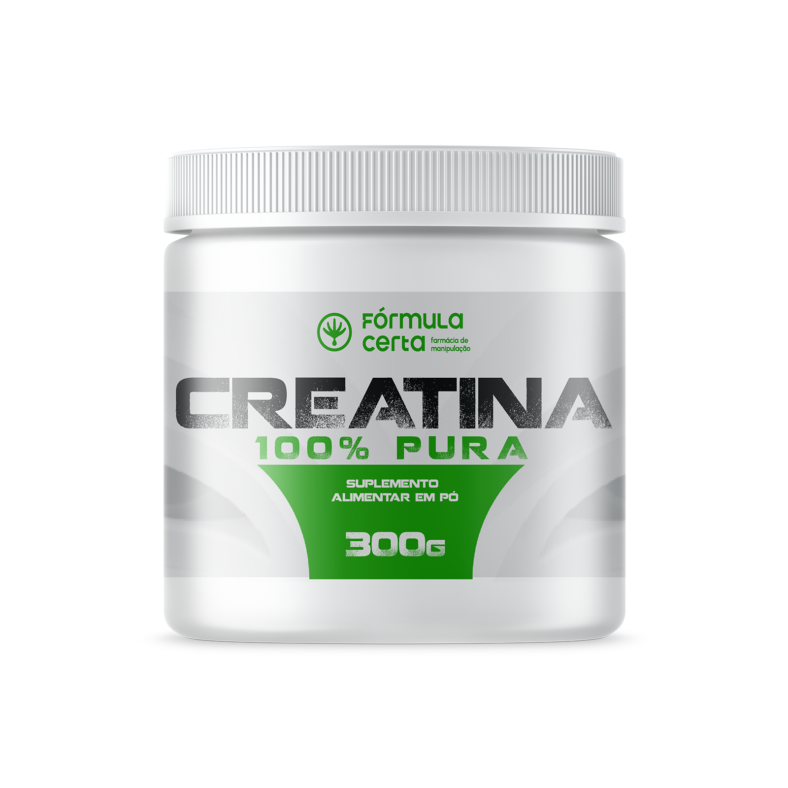 CREATINA 100% PURA -  300G (COM LAUDO)