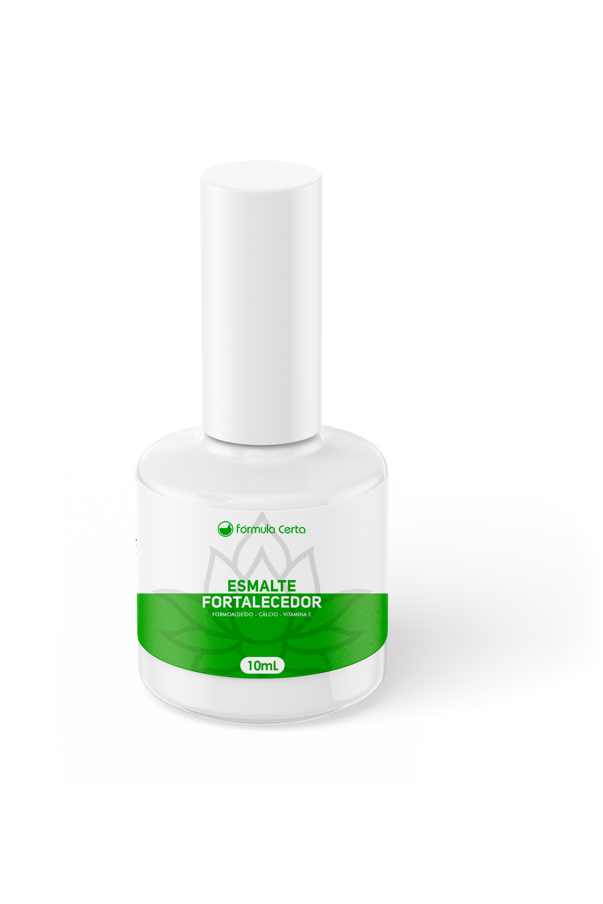 Esmalte Fortalecedor - Formol - Cálcio - Vitamina E - 8mL