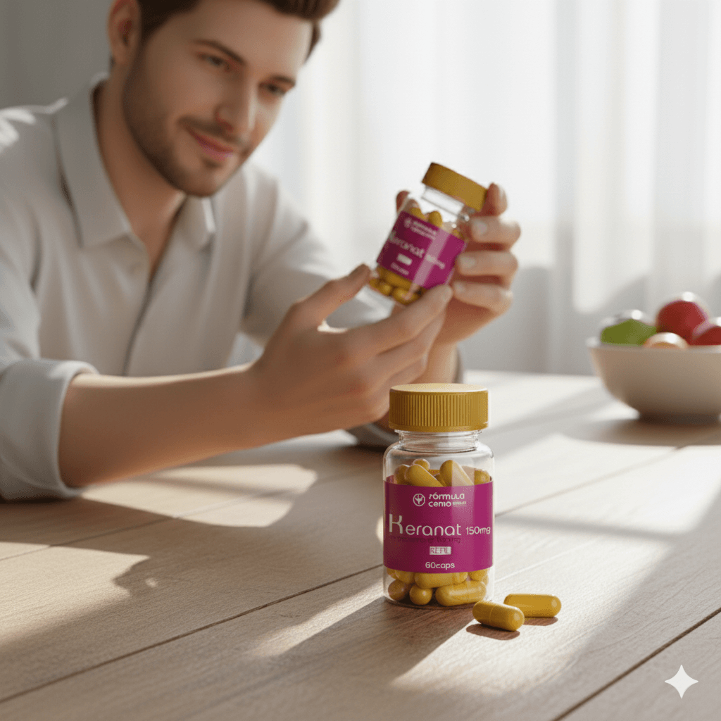 Keranat 150mg em DualCaps Oleosa