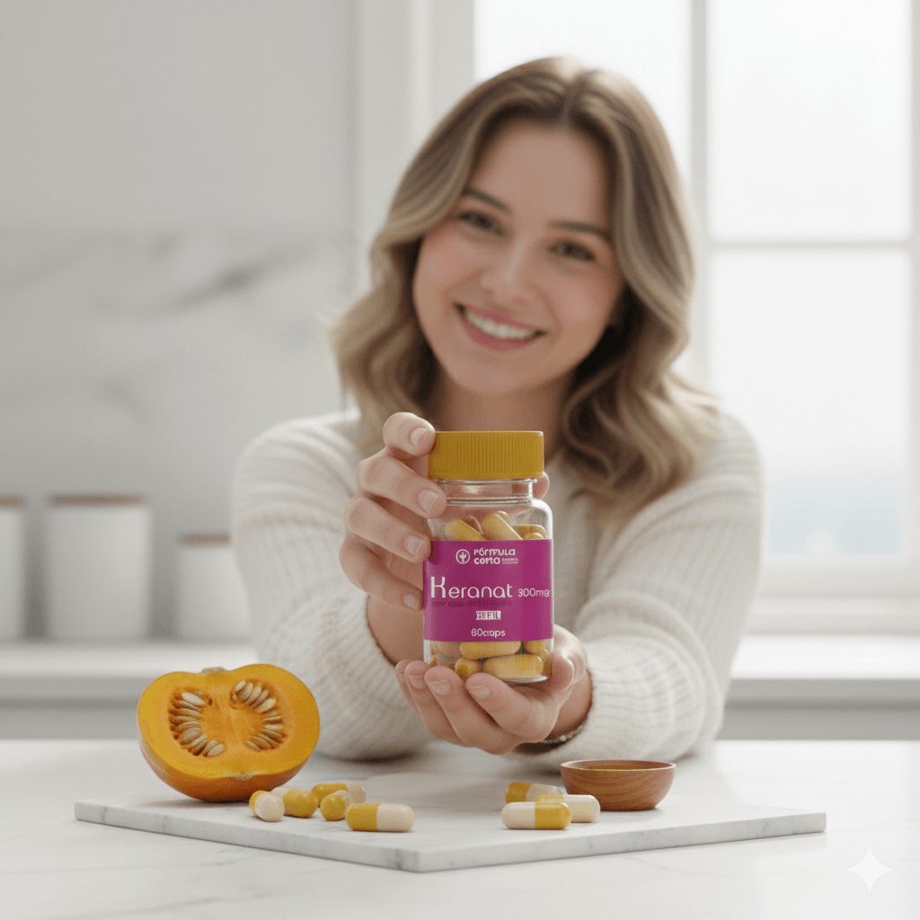 Keranat 300mg em DualCaps Oleosa