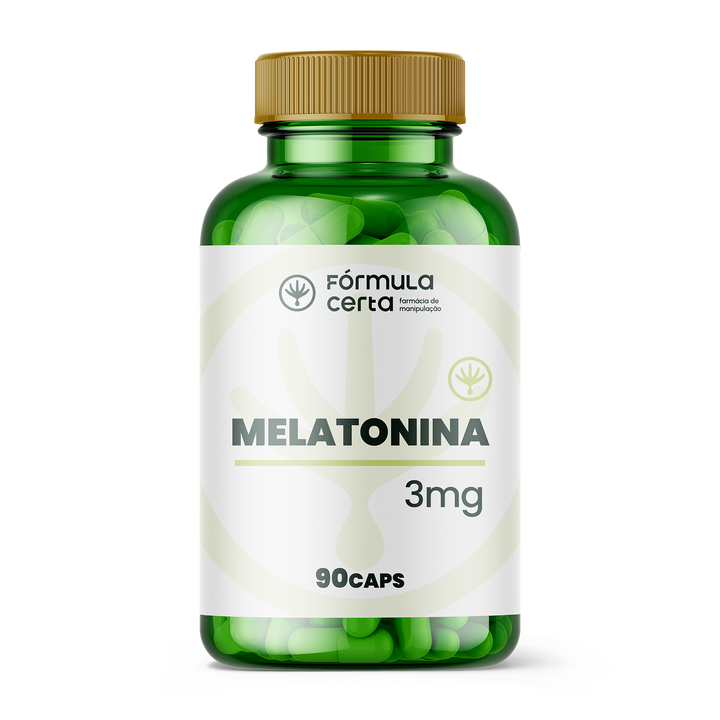 Melatonina 3mg  90 caps