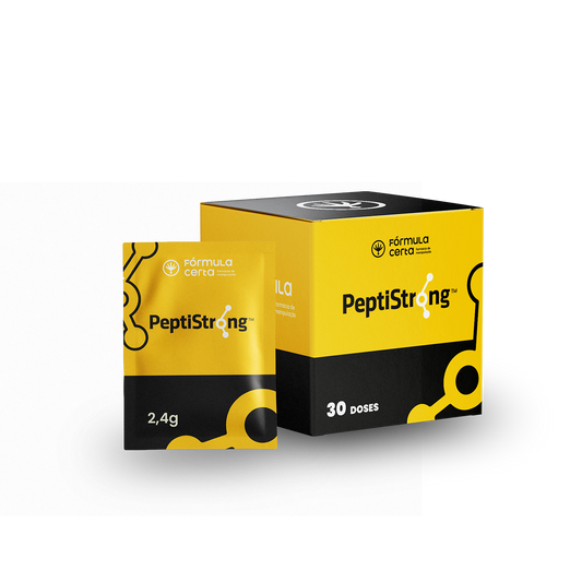 PeptiStrong – Nutrição avançada para força e recuperação.
